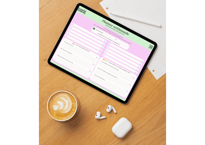 Planner Settimanale Digitale