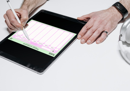 Planner Settimanale Digitale