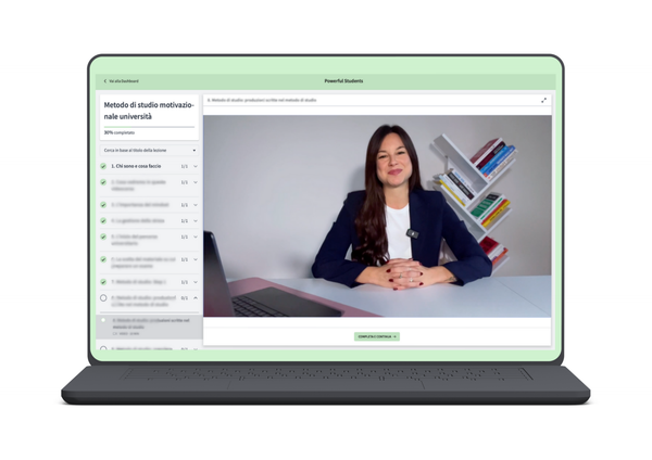 METODO DI STUDIO MOTIVAZIONALE UNIVERSITà